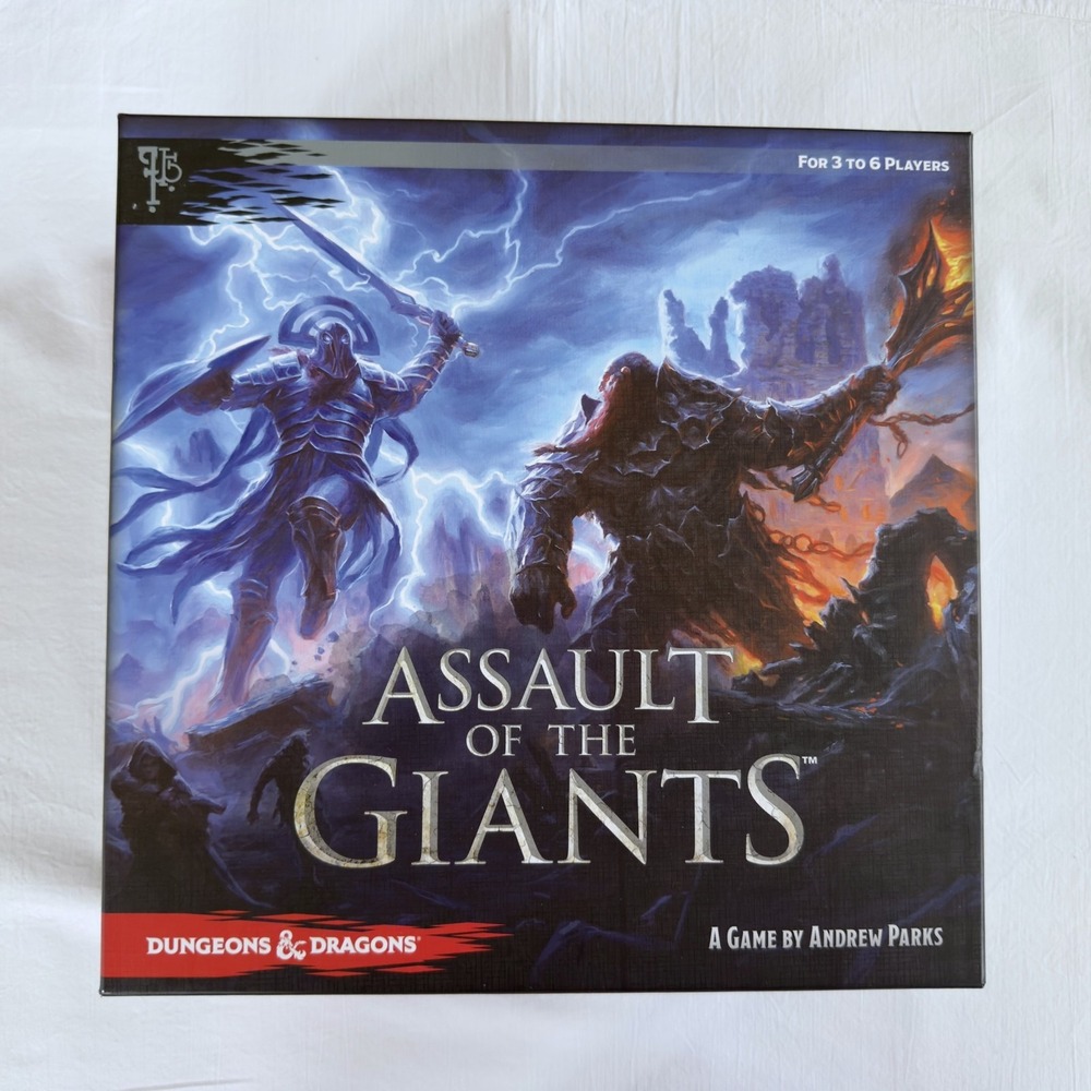 Assault of the Giants Dungeons & Dragons WizKids Andrew Parks 100% Complete
